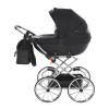 JUNAMA Kočík pre bábiky Dolce 09 black/silver