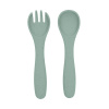 Príbor 2-dielny Platinum Silicone Sage