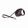 Luxusní samonavíjecí vodítko Flexi Glam Ornament S 3m – Swarovski edice black (05GLM.210.ONS)