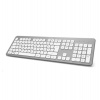 Hama bezdrátová klávesnice KW-700, stříbrná/bílá (182610)