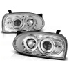 Predné svetlá VW Golf III Angel Eyes Chrome