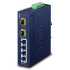 PLANET Technology PLANET IGS-620TF Priemyselný Switch 4x 10/100 / 1000T, 2x 100 / 1000X SFP, -40 ~ + 75 ° C