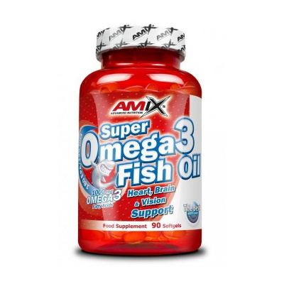 Amix Super Omega 3 Fish Oil, Balenie 90 kps