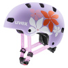 Detská prilba Uvex Kid 4 Style Flower Lilac Matt (S4148230300) 55 - 58 cm