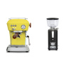 Ascaso Dream PID, Sun Yellow + ECM S-Automatik 64, anthracite