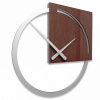 CALLEADESIGN Dizajnové hodiny 10-124 natur CalleaDesign Karl 45cm (viac dekorov dyhy) Design wenge - 89
