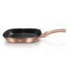 Panvica grilovacia s mramorovým povrchom 28 cm Rosegold Metallic Line