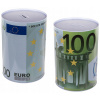Pokladnička pre deti - Piggy Bank 100 EUR XXL Veľká plechovka (Prasiatko 100 EURO XXL Veľká otváracia plechovka)
