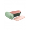 Súprava nádob Light My Fire SnapBox Oval O BIO 2-pack - green/pink