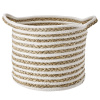Butlers COTTON BRAID Úložný kôš pruhovaný malý