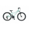Junior bicykel - Bicykel 24 Kands Dragon Mtb Alu Shimano Miętowo-RóÓD (Bicykel 24 Kands Dragon Mtb Alu Shimano Miętowo-RóÓD)