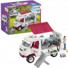 Schleich 42370 Mobilní veterinářská klinika s klisnou a ošetřovatelem