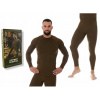 Sada Brubeck Ranger Thermo / Warm Thermal Clothing Khaki r. (2-osobné záhradné slnečné lôžko s vankúšmi, sivé, drevo)