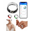 Smart Ring Inteligentný titánový prsteň CGM Cukor HR Tepová frekvencia Veľkosť 12