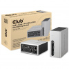 CLUB3D CSV-3104D dokovacia stanica a replikátor portov Kábel USB 3.2 Gen 1 (3.1 Gen 1) Type-A Čierna, Strieborná (CSV-3104D)