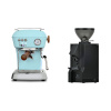 Ascaso Dream PID, Kid Blue + Eureka Mignon Manuale, BL black