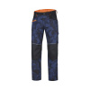 Ardon H6638 CREATRON CAMO montérkové nohavice do pása MODRÉ