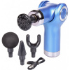 Massage Gun Mini vibrační masážní pistole modrá