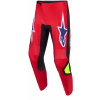 kalhoty FLUID GRID, ALPINESTARS (červená/černá/fialová/žlutá fluo, vel. 28)