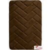 Kúpeľňová predložka Breno Pur 7288 coffee rozmer cm 50 x 80