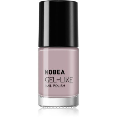 NOBEA Day-to-Day Gel-like Nail Polish lak na nechty s gélovým efektom odtieň Beige nutmeg #N52 6 ml