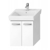 Jika LYRA Plus Viva stredná skrinka 49 x 41 x 55 cm,s 2dvierkami,biela H40J3932003001