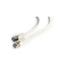 Gembird patch kábel Cat6 FTP, 1 m, biely PP6-1M/W