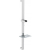 Sapho Veneta - Sprchová tyč 68 cm s držiakom a mydlovničkou, chróm 1206-07