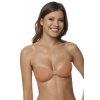 Samodržiaca silikónová podprsenka Vivisence 1066 Farba: Béžová, Veľkosť: C