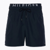 Tommy Hilfiger pánske stredné plavecké šortky so šnúrkou Dw desert sky