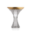 Bohemia Crystal Ručne vyrábaná a ručne brúsená váza so zlatom 305mm