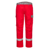 Portwest FR06 Bizflame Ultra Two Tone Nehorľavé nohavice červená 44
