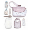 Smoby Prebaľovacia taška s plienkou Changing Bag Natur D'Amour Baby Nurse s 8 doplnkami pre 42 cm bábiku