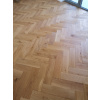 Spačva Dub masív herringbone-vzor rybia kosť 15x130x500 prírodny olej Rustik 4V