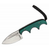 CRKT CR-2396 Minimalist® Spear Point nôž na krk 5,5 cm, Stonewash, zeleno-čierna, Micarta, puzdro