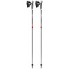 Trekingové hole LEKI Poles Spin, black/white/fluorescent red, 100-130 cm, 65026161
