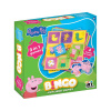 4545-6 Bingo Prasiatko Peppa – Zábavná spoločenská hra pre deti s maľovankou