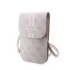Guess PU 4G Printed Stripes Phone Bag ružová 14529337