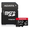 Data High Endurance/Micro SD/512GB/UHS-I U3 / Class 10/+ Adaptér - Adata MicroSDXC karta 512GB AUSDX512GUI3V30SHA2-RA1