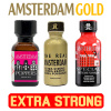 Poppers POPPERS AMSTERDAM GOLD BALÍČEK (3x24ml)