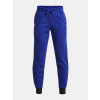 Under Armour Chlapčenské teplaky UA Rival Fleece Script Jgrs Modrá YLG