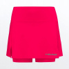 Dámska sukňa Head Club Basic Skort magenta L