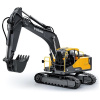 DoubleE RC bagr VOLVO EC160E 17 kanálů LED zvuky RTR sada app na programování 1:16