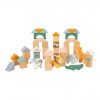 small foot Drevené stavebné kocky Safari 50 ks small foot Drevené stavebné kocky Safari 50 ks