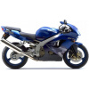 NÁLEPKY NA MOTOCYKEL JUULA PRE KAWASAKI ZX 9R 1999 MODRÁ E1