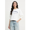 Calvin Klein Jeans mikina dámska bavlnená LV047F818G béžová M