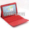 Kožený obal Samsung Galaxy Tab 10.1 – Bluetooth – červená