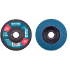 EXTOL INDUSTRIAL 8803428 kotouč lamelový šikmý zirkonový, P80,O 125mm