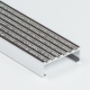Listela ozdobná medzi obklad Silver 8x23 mm