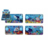 Teddies Vodní hra hlavolam 11 x 6 cm plast mořský svět